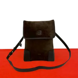 Pre-owned Loewe Suede Shoulder Bags Leather Shoulder Bag