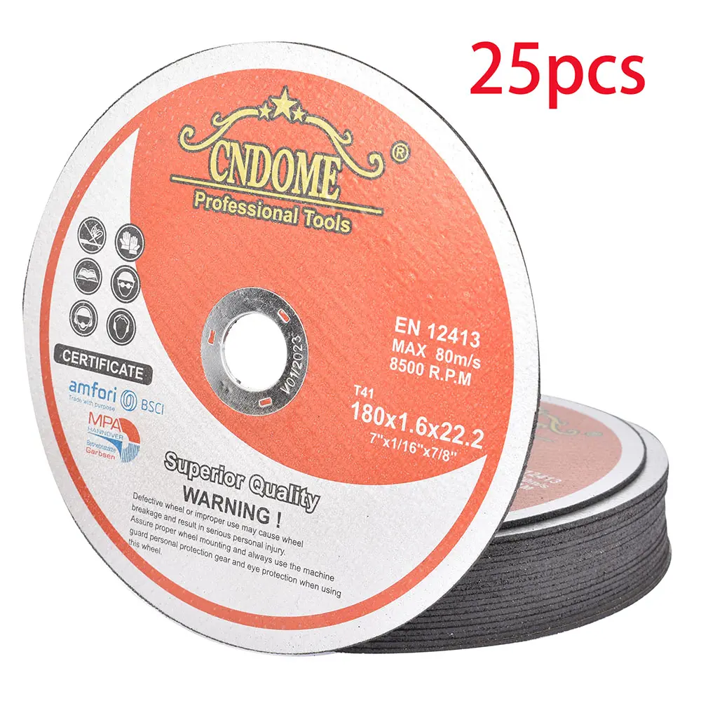 25 Pack 7'x1/16'x7/8' Cut Off Wheel