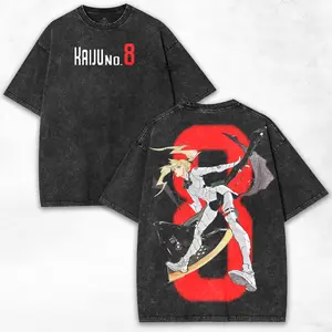 Kikoru Shinomiya x Kaiju No. 8 + Battle Suit Pose + Vintage Washed Tee + Collector Drop