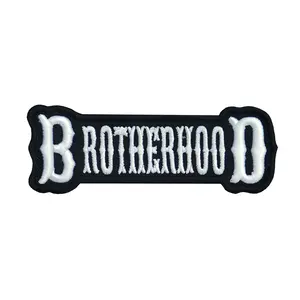 Brotherhood embroidered Biker patch