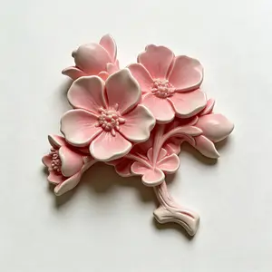Plum blossom silicone molds are very suitable for making jewelry and home decor. Very suitable for making handmade soap, plastic cups, and wax products, suitable for various occasions such as spring, Valentine's Day, Father's Day, and Mother's Day.