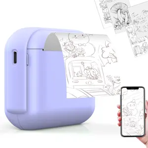 2-in-1 Mini Bluetooth Thermal Printer and Drawing/Sketching Device |  Allows printing, drawing, coloring, and DIY crafting.