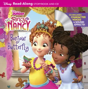USED-Fancy Nancy Readalong Storybook and CD: Bonjour Butterfly by Disney Books (Paperback)