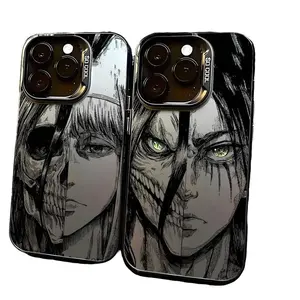 Luxury Hot Anime Attack On Titan Phone Case Compatible with iPhone 11, 12, 13, 14, 15, 16, 17 & Samsung S22 S23 S24 S25 – check our available sizes