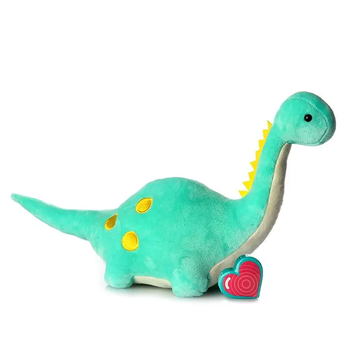 Dinosaur - Keepsake Kit with Recordable Heart - Soft 15 Inch Plush Toy for Expecting Mothers, Plays Baby's Heartbeat with Each Hug