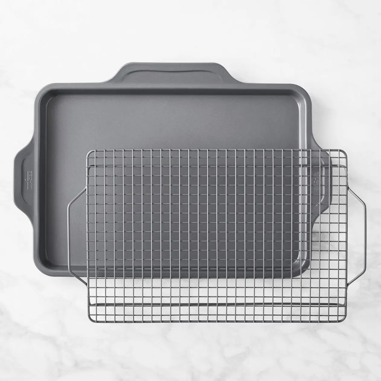 All-Clad Nonstick Pro-Release Half Sheet with Cooling Rack