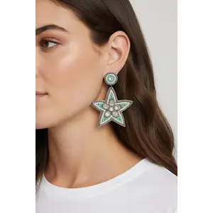 Star Statement Earrings