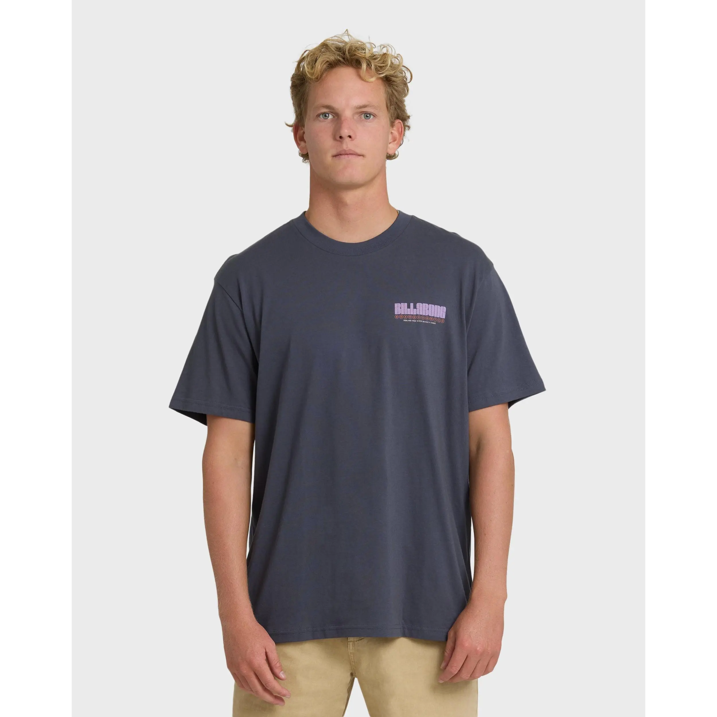 BILLABONG Men's Broadsheet Premium Short Sleeve T-Shirt, Soft Print Tee, Everyday Casual Basic Top BILLABONG Men's Broadsheet Premium Short Sleeve T-Shirt, Soft Print Tee, Everyday Casual Basic Top