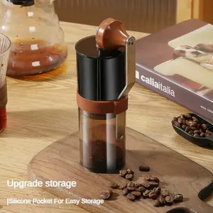 Manual Coffee Grinder for Espresso foldable Hand Coffee Machine Grinder Manual Coffee Bean Gift of Office Home Traveling Camping