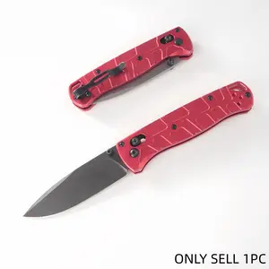 Aluminum Alloy Handle Folding Knife, Lightweight Edc Tool, High Hardness Blade, Kitchen Helper, Camping Fishing Gear, Men's Gift