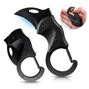 Small Pocket Mini Folding Knife Keychain Pendant Gift Knife Portable High Hardness Multi-purpose Knife, Backpacking Camping,Decor, Hanging, Ornaments for Everyday Carry