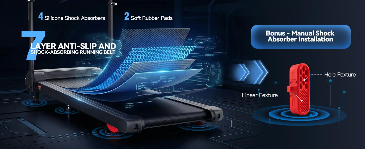 【Spring Glow Up】ANCHEER Treadmill for Kids and Adults with Adjustable Height & Desk Workstation, 450LBS Capacity, Easy Assembly Treadmill with 15% Incline and LED Display, 3.5HP Slient Motor Treadmill with Desktop for Home Office Whole Family Workout