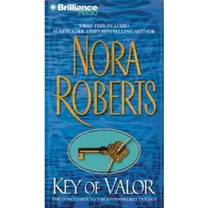 USED Book - KEY OF VALOR (THE THIRD BOOK IN THE KEY TRILOGY) by Nora Roberts (Hardcover) - english