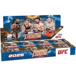 2025 Topps Stadium Club UFC Hobby Box Trading Cards