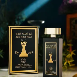 Ameer All Oud Aswad Eau de Parfum 100ml Natural Vaporisateur Spray VIP Original 90% Vol 3.4 fl oz