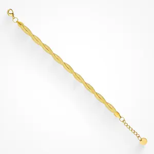 EVRY JEWELS Gold or Silver Plated Women's Hypoallergenic Medusa Bracelet