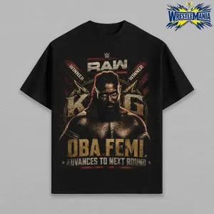 Vintage WWE Oba Femi The Ruler T-Shirt, Oba Femi T-Shirt & Hoodie , Retro WWE Wrestling Graphic Tee for Fans, Gift for WWE Fans, Gift for Boyfriends ,WWE Fans Shirt, WWE Event Outfit