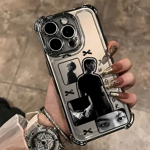 Phone Case Featuring Popular Kpop Artists, Compatible with for iphone Models 17, 16, 15, 14, 13, 12, 11 , Pro, Max, Air, Designed to Be Transparent And Soft with Anti-Fall Protection.