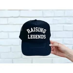 Raising Legends Black Trucker Hat