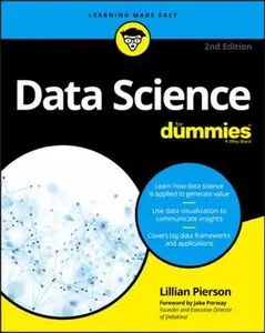 USED-Data Science for Dummies by Pierson, Lillian (Paperback)