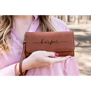 Personalized Gifts for Her, Stella Women's Wallet, Vegan Leather Wallet, Mothers Day Gift