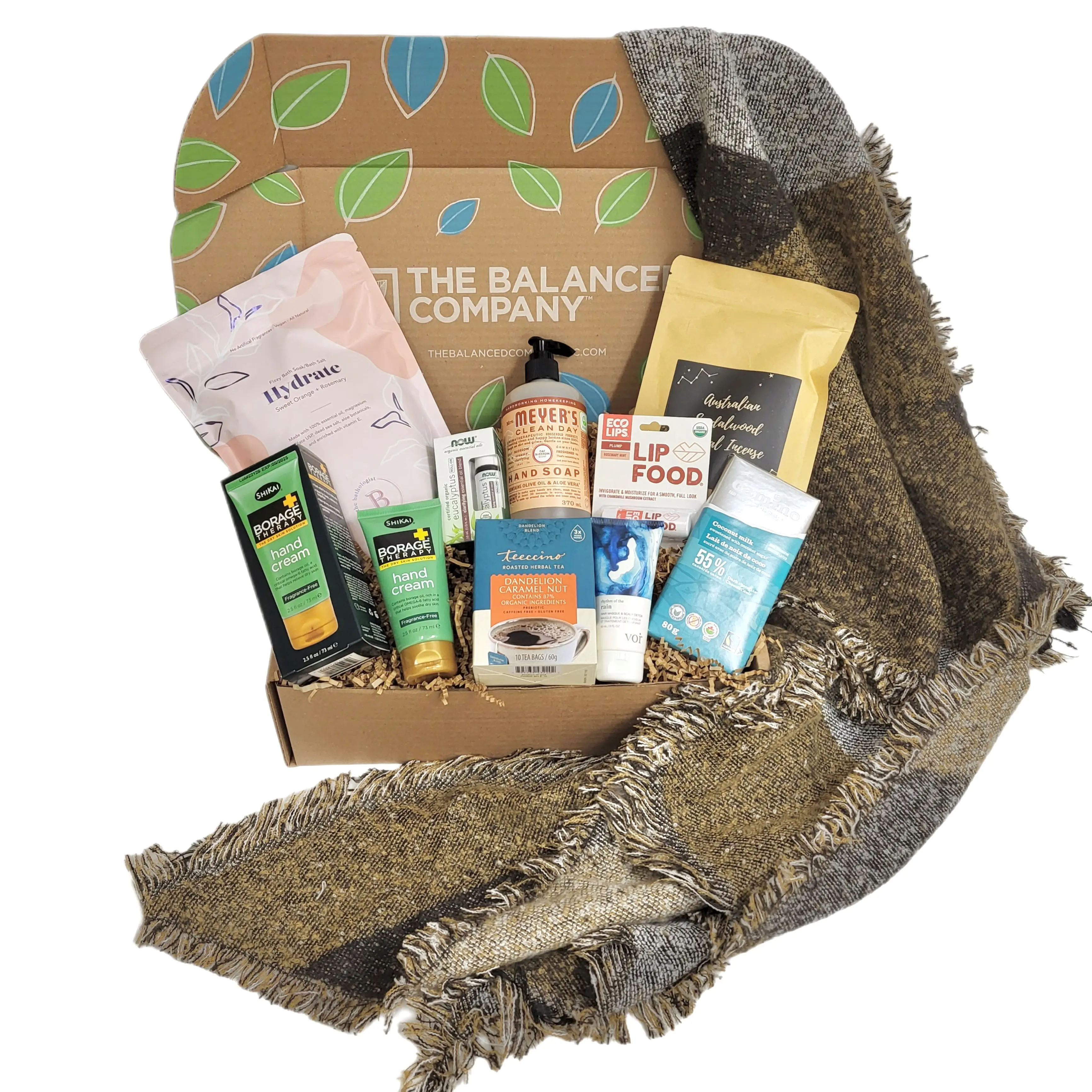 Cozy Self-Care Gift Box from The Balanced Company