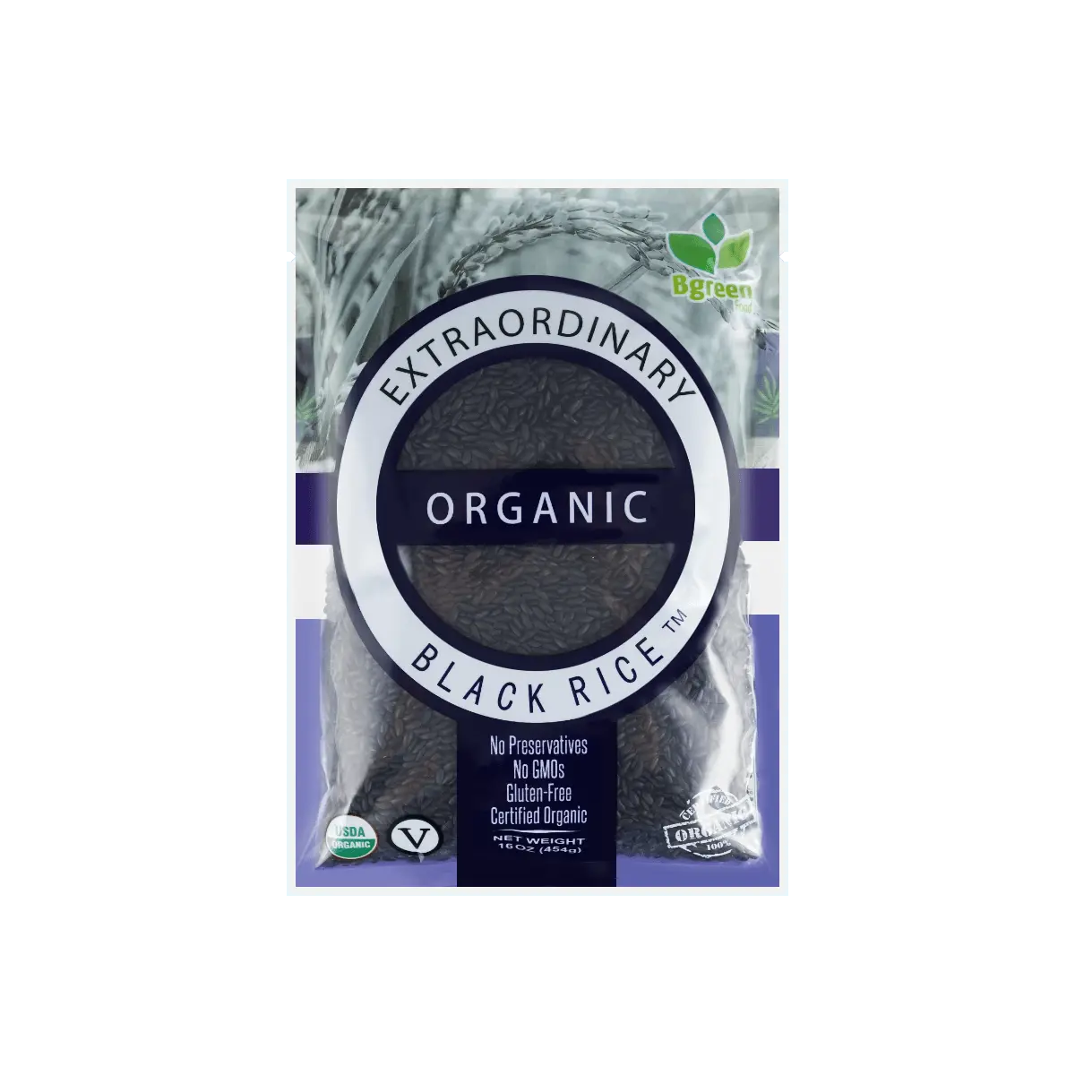 BIG GREEN Organic Black Rice 454g - USDA Certified, Whole Grain Superfood for Healthy Cooking BIG GREEN Organic Black Rice 454g - USDA Certified, Whole Grain Superfood for Healthy Cooking