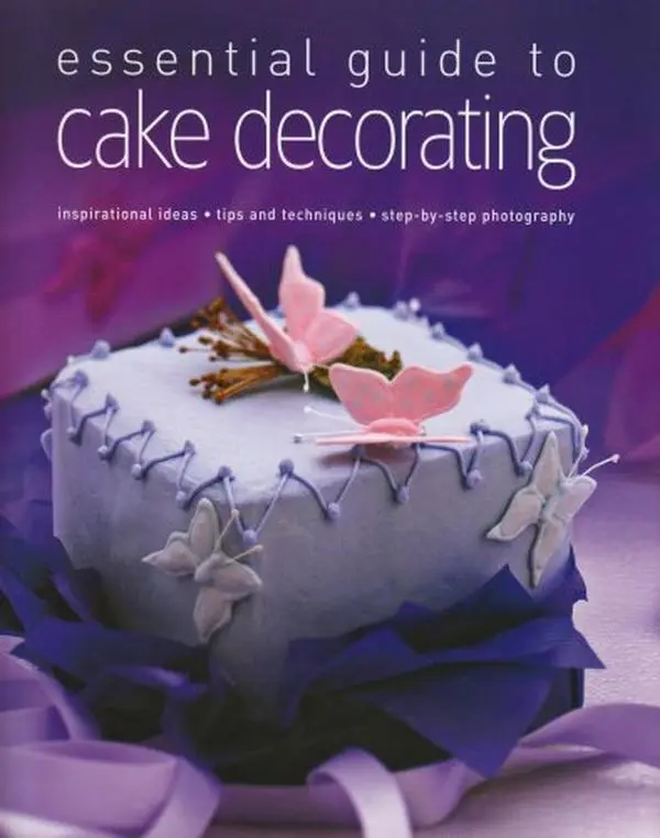 USED Book - Essential Guide to Cake Decorating by Alex Barker (Hardcover) - english