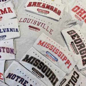 [Custom]Vintage College Football Varsity T-Shirt, Retro Campus Graphic Tee, Game Day Shirt, Comfy Unisex Sports Top, Football Fan Shirt