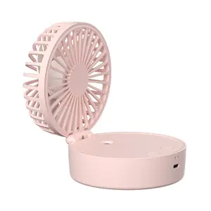 Mini Neck-Hanging Foldable Spray Fan | Compact & Portable | Hydrating Cool Breeze for Instant Relief | Perfect for Travel & Outdoor