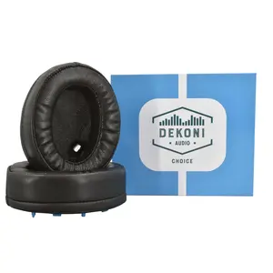 Dekoni Audio Replacement Earpads for Sony WH1000Xm4 Dekoni Choice Suede - Black