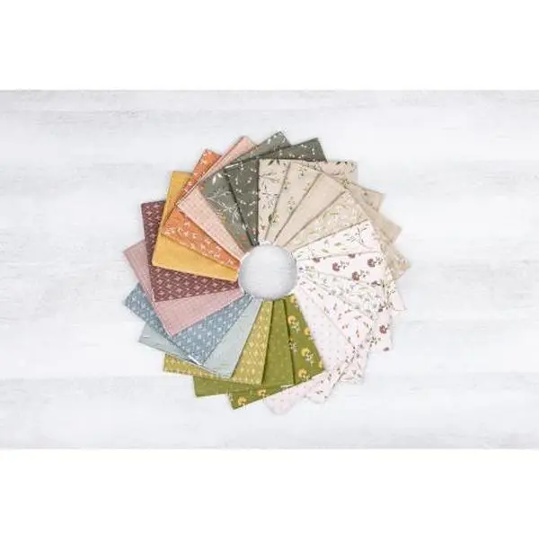 Threads of Grace Fat Quarter Bundle – 21 Prints by Kassidy Grace for Riley Blake Designs
