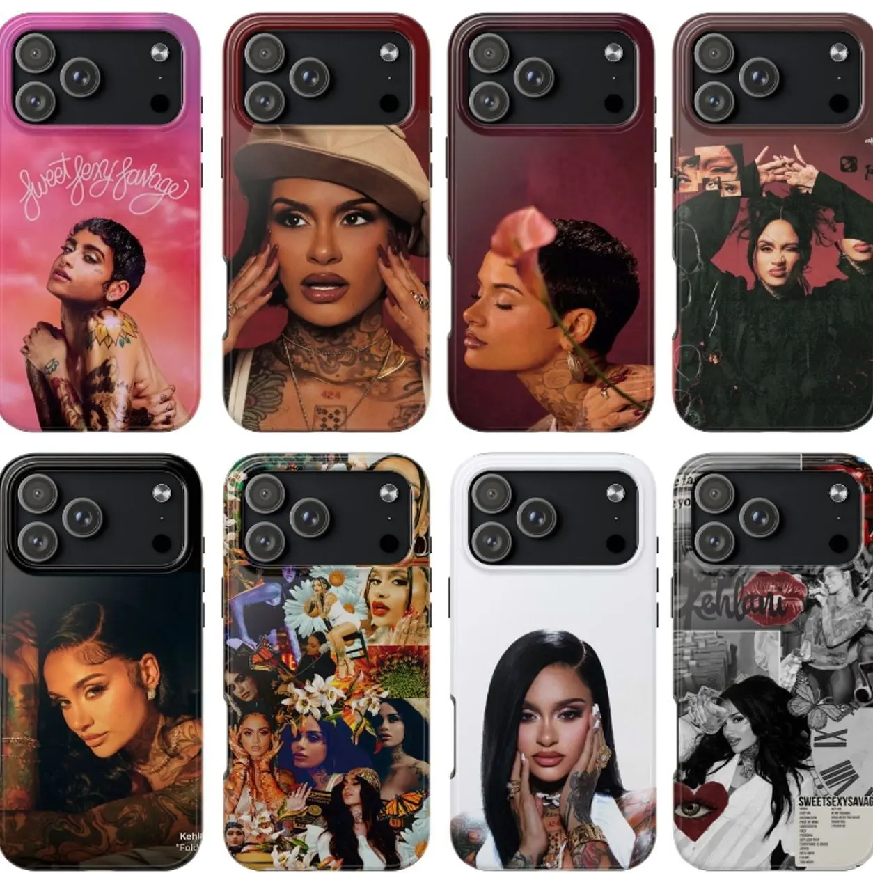 Kehlani New Album Phone Case, Kehlani World Tour 2026, Compatible for iPhone17 ProMax /16/15/14/13/12/11 Plus for Samsung phones, suitable for both men and women,