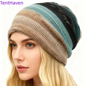 2026 Autumn/Winter Hat Women's Velvet Warm Knitted Hat Korean Version Cycling Thick Knitted Hat Youth Hat tiktokshopspringglowup