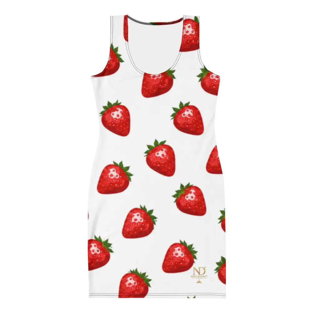 Nova District Strawberry Bloom Dress