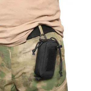 Molle Mini EDC Tool Pouch Waist Pack Bag Utility Wallet Outdoor Sports Camping Hiking Hunting Accessories Card Key Holder Bags