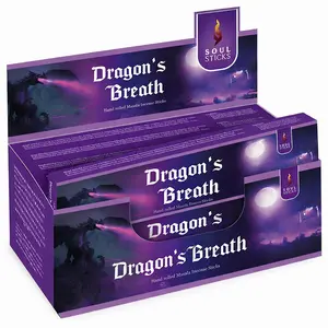 Soul Sticks Dragon's Breath Masala Incense Sticks - 15 g (12 Pack)
