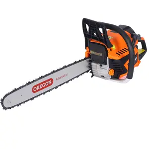 Hdmw Chainsaw gas  20inch ,52cc Gasoline Chain Saw for Trees ,Wood Cutting 2-cycle EPA Compliant OREGAN BAR OREGAN CHAIN