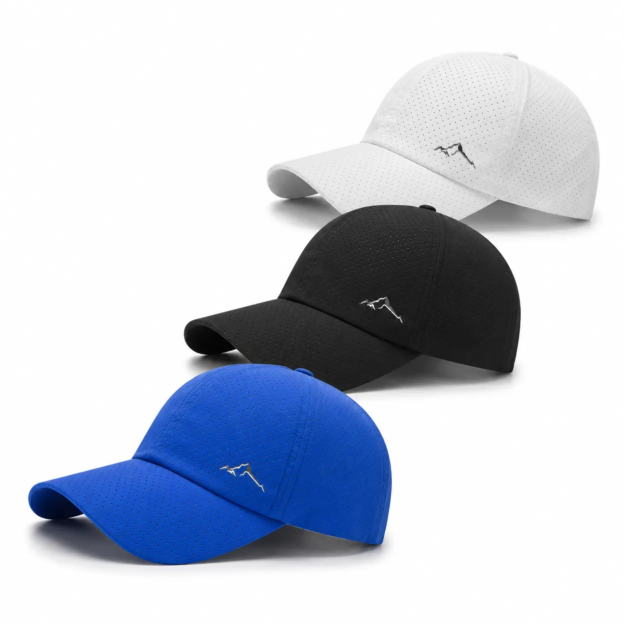 Lightweight Outdoor Performance Hat Breathable Quick Dry Baseball Cap for Hiking Running Golf Fishing Everyday Summer Wear One Size Fits Most Men Women