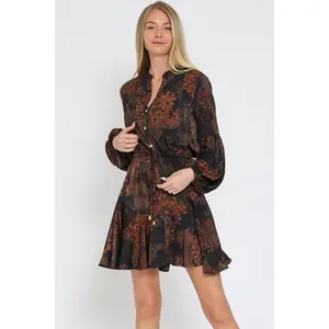 Fall In Love With Fall Flirty Dress