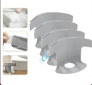 Secure Sheet Holder with Heavy-Duty Mattress Straps Universal Fit Easy One-Time Installation Set of 4 Plastic Bedsheet Clip xmas yard decoration sound lamp