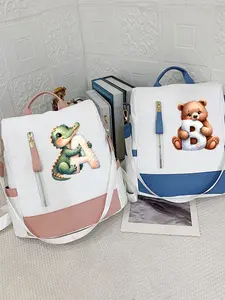 Fashionable Animal Element Backpack, Unique Gift, Multi-Purpose Lightweight Durable Bag, Multiple Compartments, Commuter & Business Travel Essential