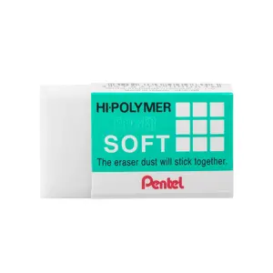 Pentel Hi-Polymer Soft Eraser, Office Writing Supplies Correction Tool