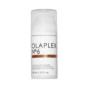 Olaplex No.6 Bond Smoother - Leave-In Styling Hair Cream Treatment, Smooths, Conditions, & Strengthens, Frizz Control for Up to 72 Hours, For All Hair Types