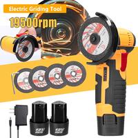 Yellow Angle Grinder(2 Bat,4 cutting Blades )