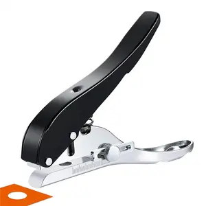 Hole Punch 3/8 Inch-10mm Single Hole Hole Punch, Heavy Duty Hole Punch Single, Portable Handheld Long Hole Hole Punch