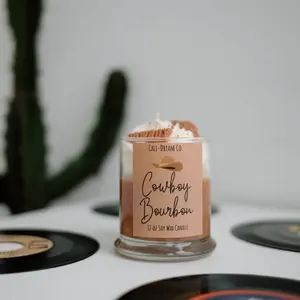 Cowboy Bourbon Whipped Candle