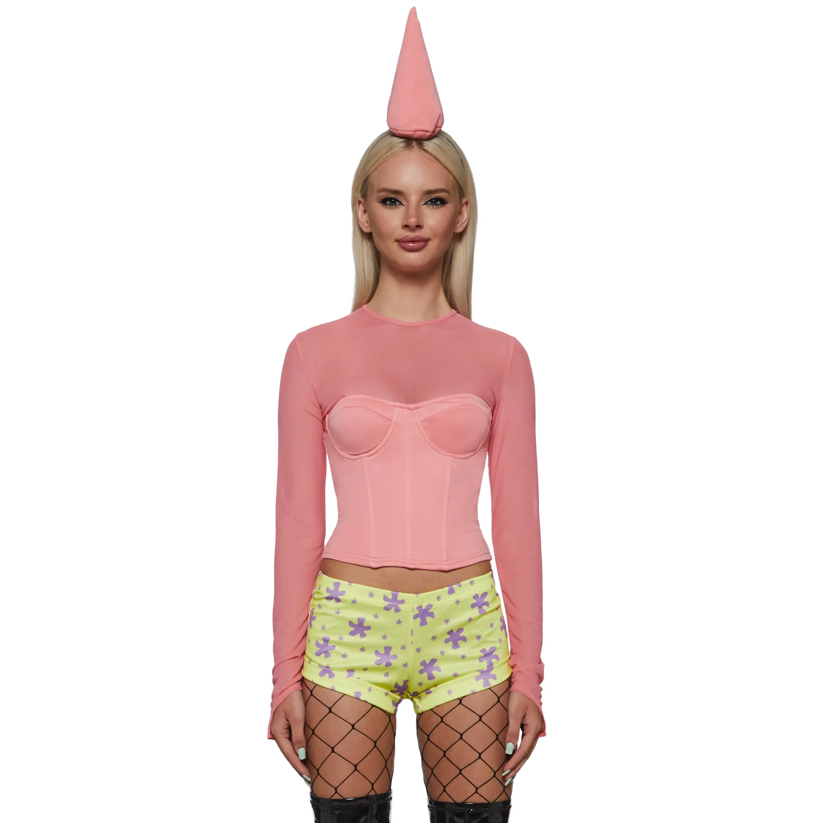 Sexy Pink Starfish Costume Set