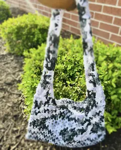 Crochet Mesh Tote Bag