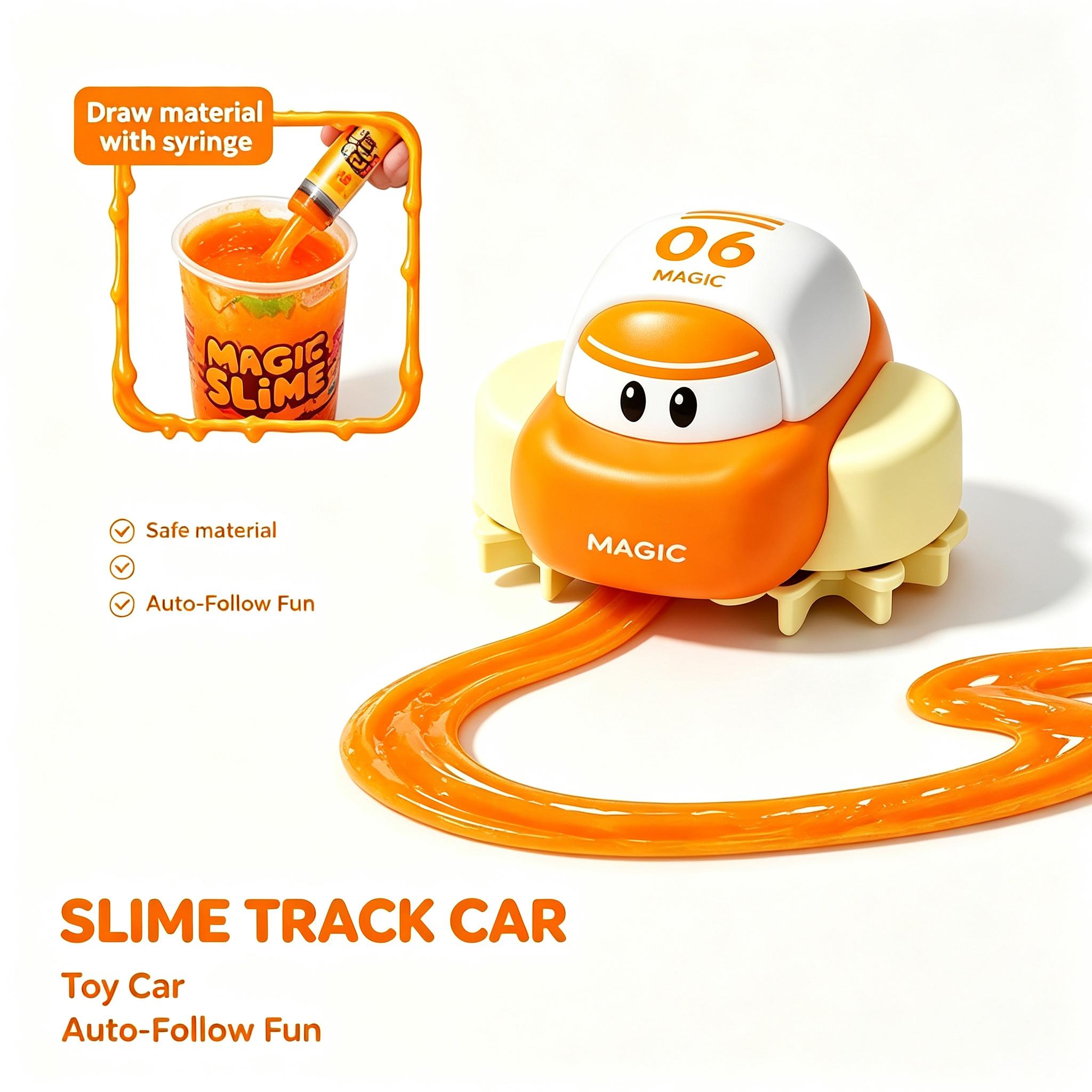 Electric Remote Control Race Track Car DIY Slime Road Builder Kit - Sensory Fidget STEM Toy, Creative Gift for Kids Ages 3+ Electric Remote Control Race Track Car DIY Slime Road Builder Kit - Sensory Fidget STEM Toy, Creative Gift for Kids Ages 3+
